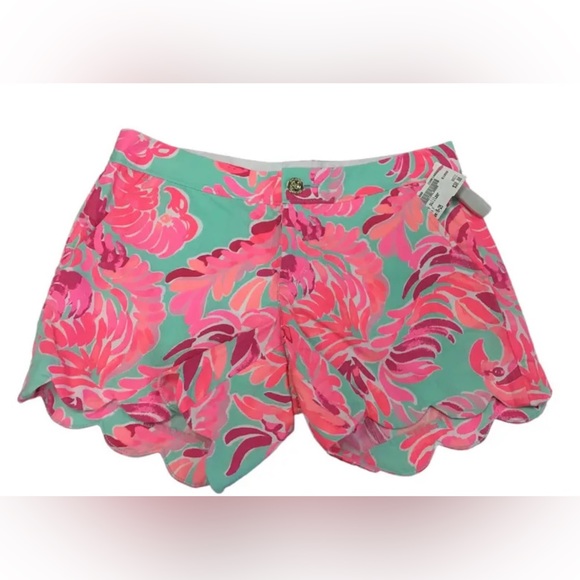 Women’s Lilly Pulitzer Buttercup Shorts- Love Bird Print - Picture 4 of 8